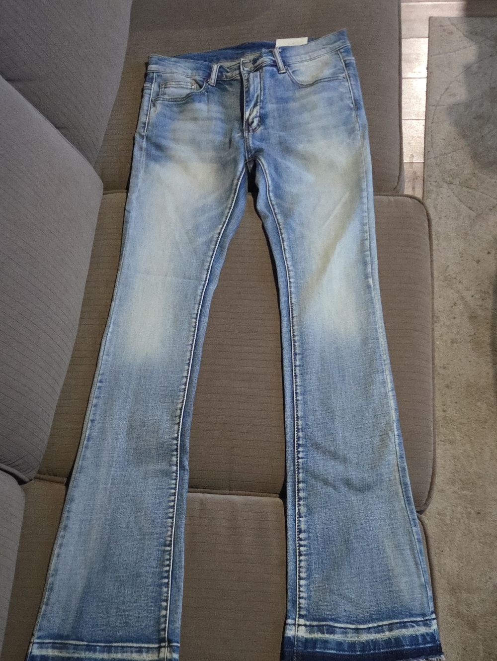 mnml Women's Flare Jeans in Blue Waist 32 Like New